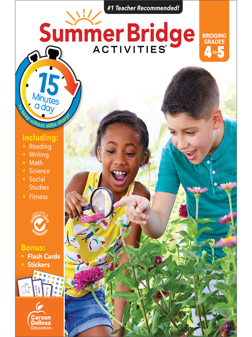 Title details for Summer Bridge Activities®, Grades 4 - 5 by Summer Bridge Activities - Available